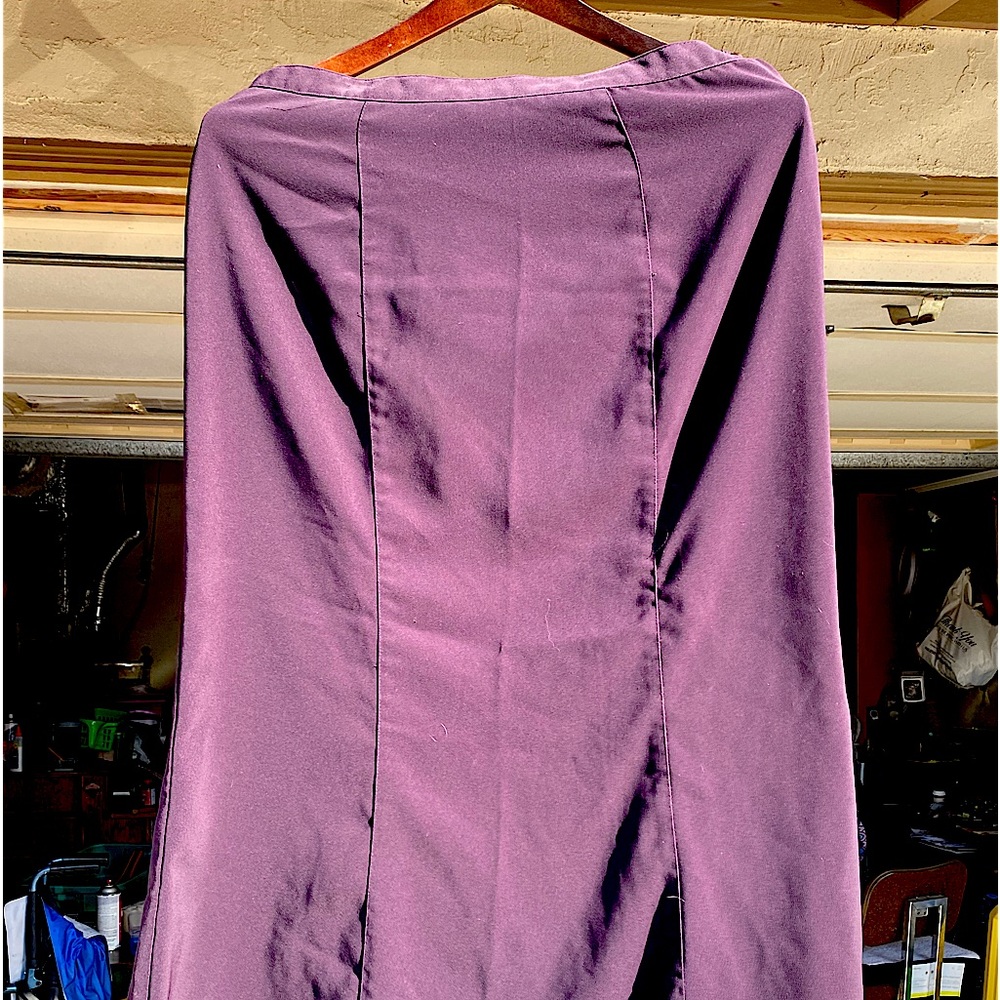 Long skirt, professional, purple, size 12